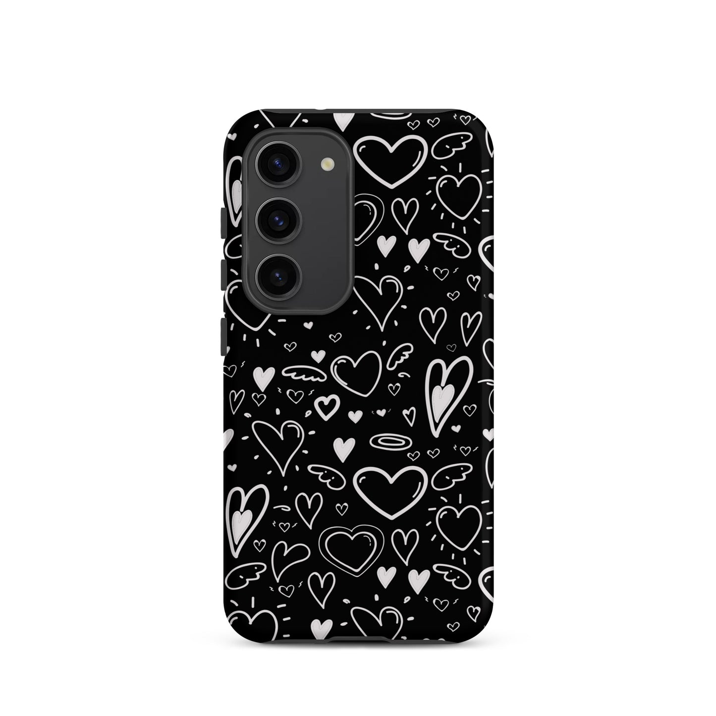 Black and White Hearts - Tough Case