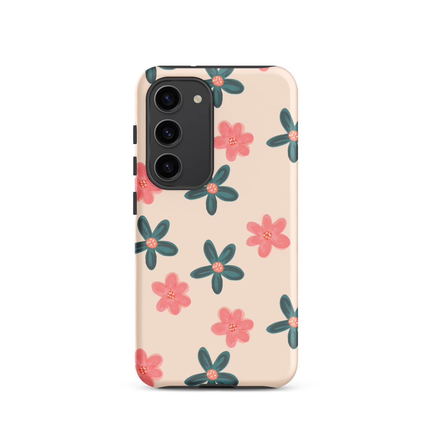 Red and Green Flowers - Tough Case