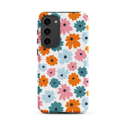 Multicoloured Flowers - Tough Case