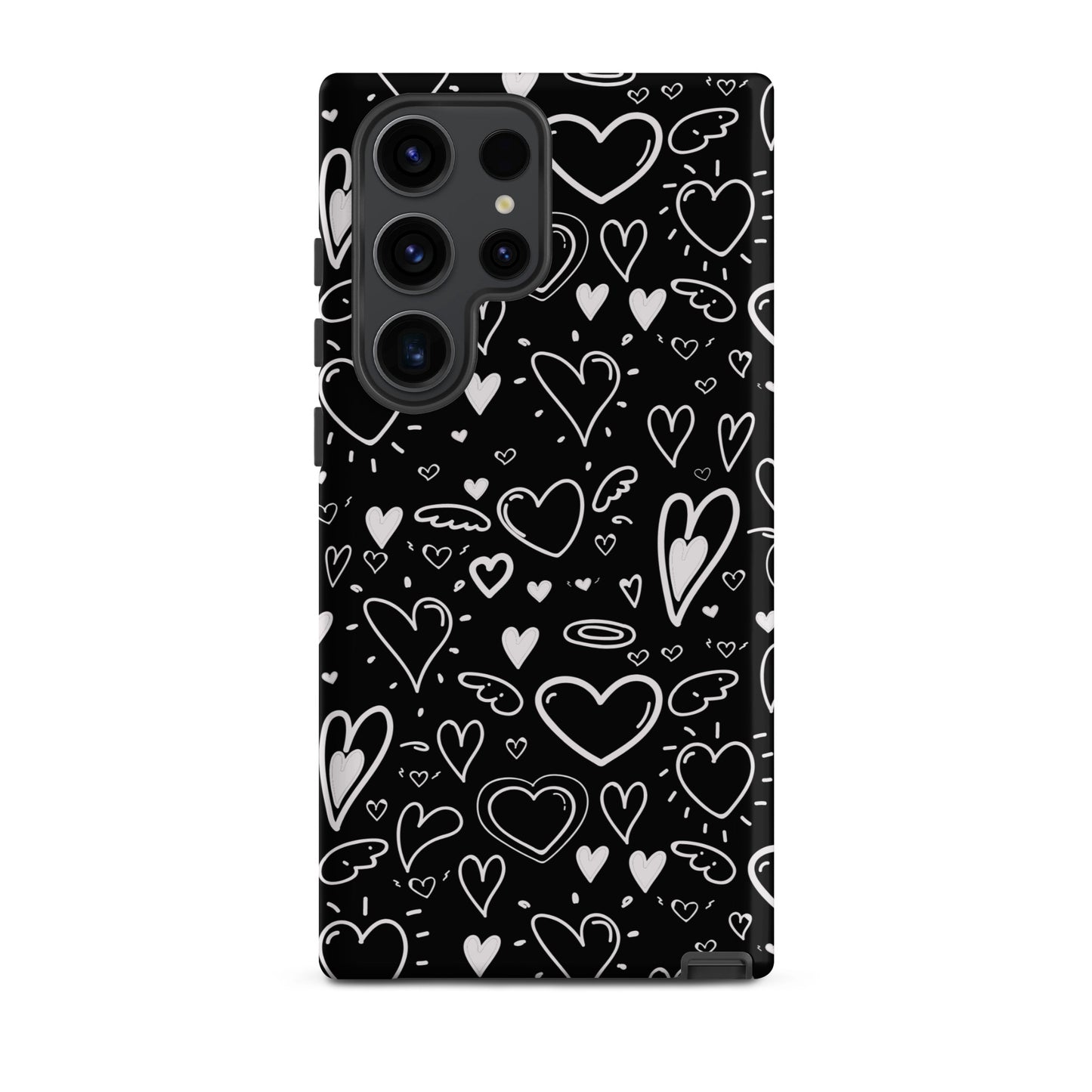 Black and White Hearts - Tough Case